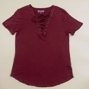 Y2K MUDD Large Lace Shirt